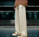 MetroFlow Oversized Wide-Leg Pants