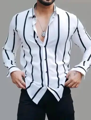 Luxe Vertical Vibe Shirt 