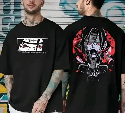Itachi Uchiha Oversized Streetwear Tee